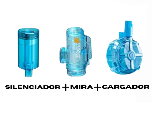 GRATIS Silenciador, Mira y Cargador